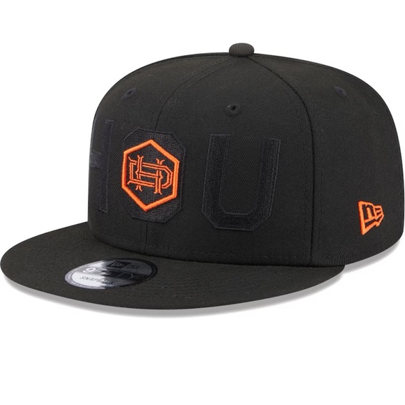 Houston Dynamo FC New Era Kick Off 9FIFTY Snapback Hat - Black - Picture 12 of 13